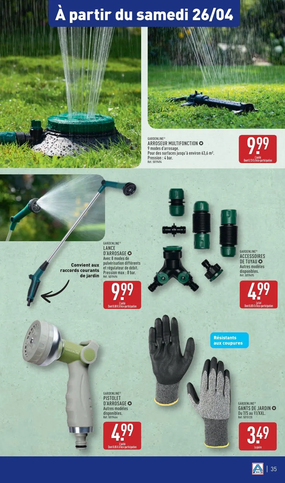ALDI Promos du 23 avril au 28 avril 2025 - Catalogue page 38