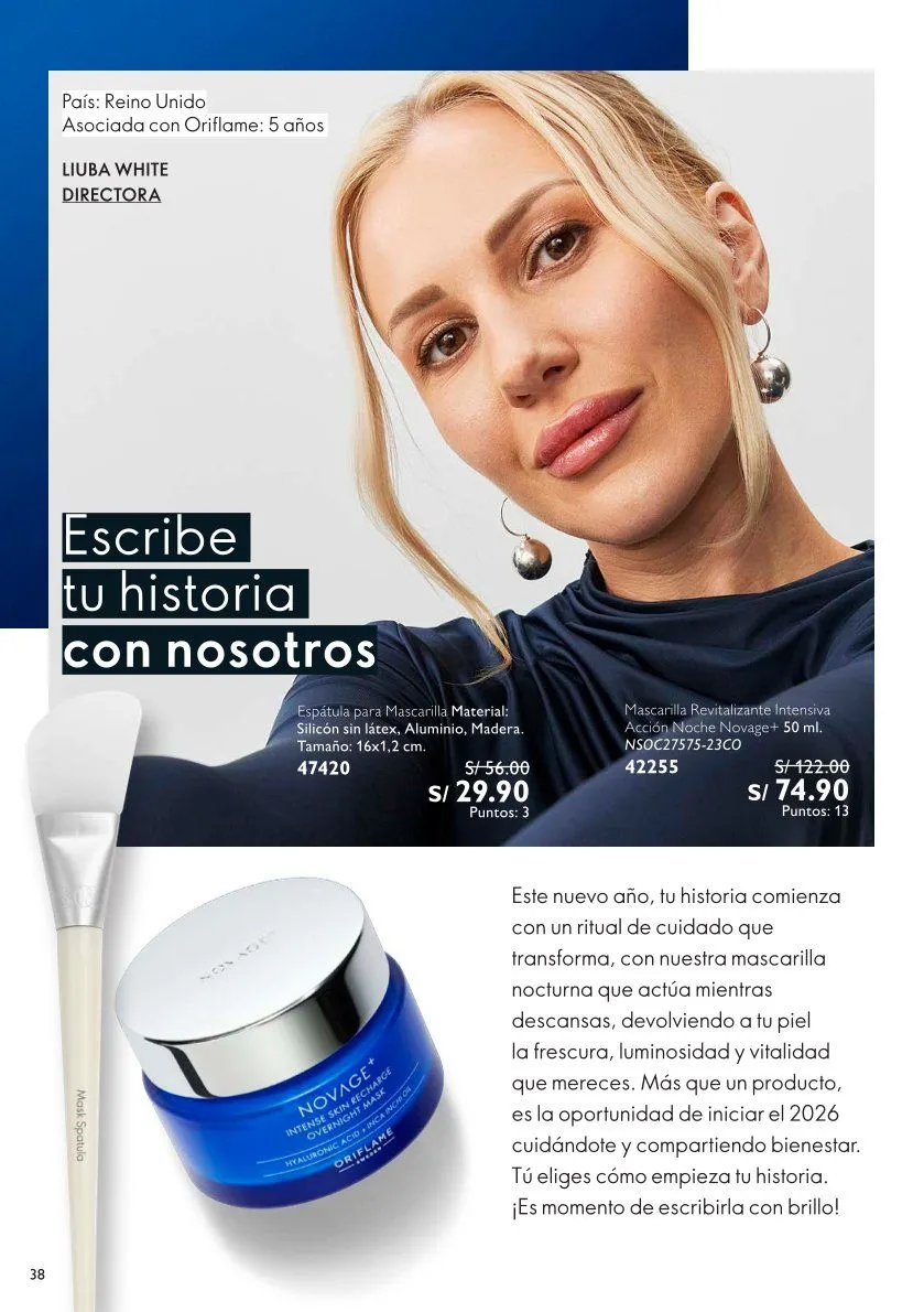 Catalogo de Oriflame Ofertas 26 de diciembre al 27 de enero 2026 - Pag 38
