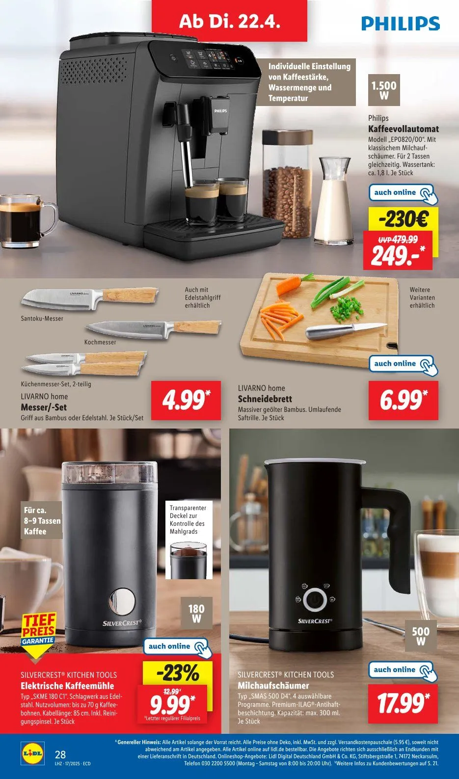 Lidl Angebote von 22. April bis 26. April 2025 - Prospekt seite 38