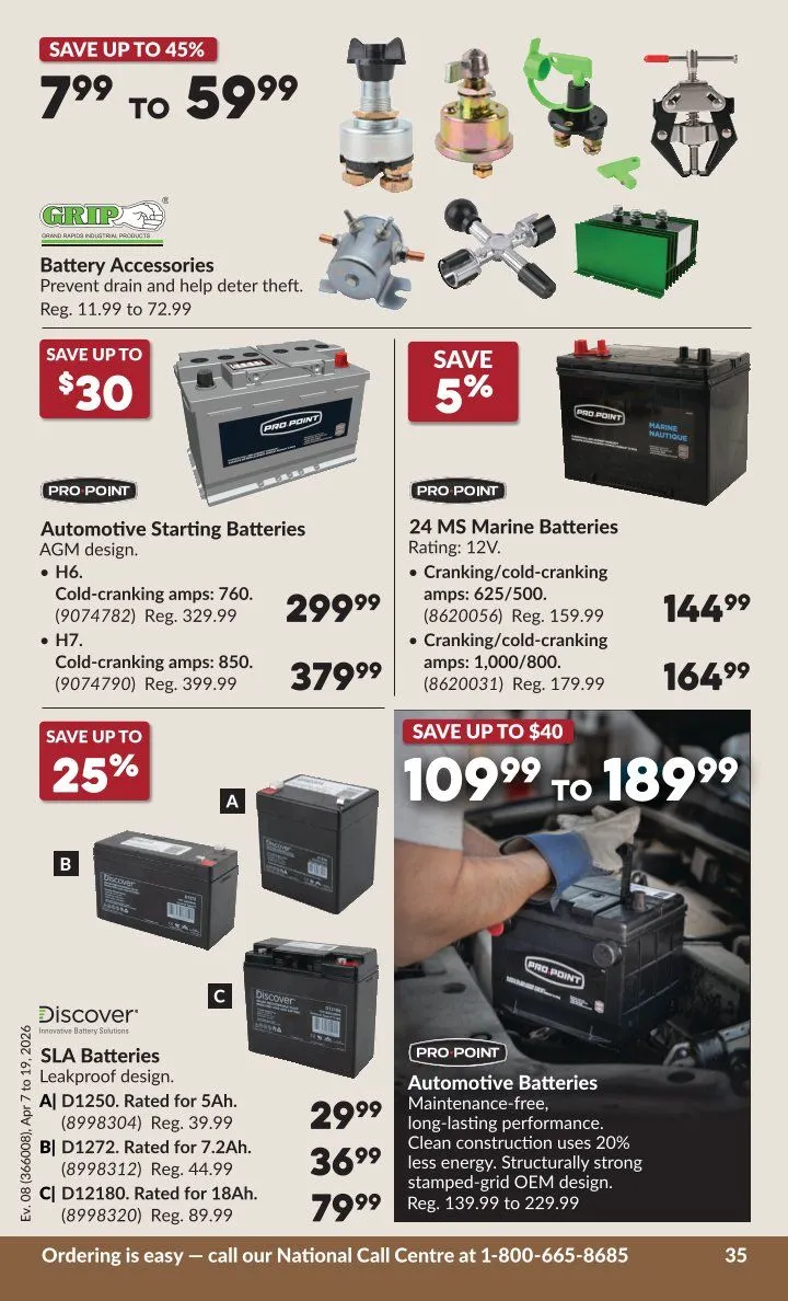 Princess Auto Sales from April 7 to April 19 2026 - flyer page 38