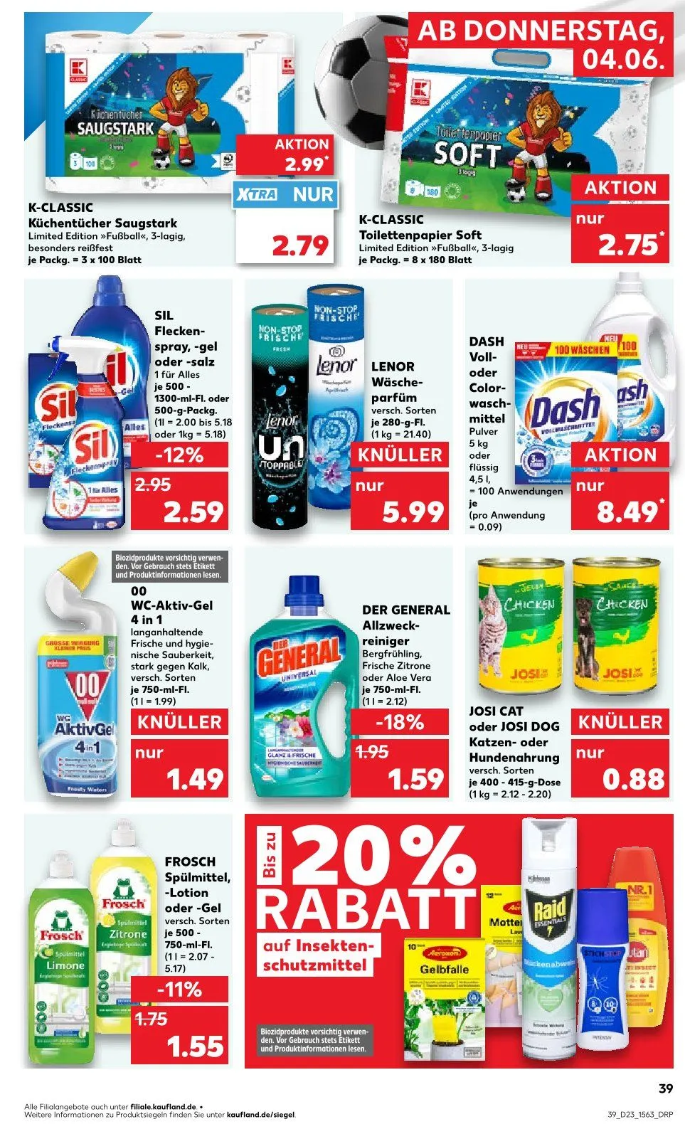 Online-Prospekte von 4. Juni bis 10. Juni 2026 - Prospekt seite 39