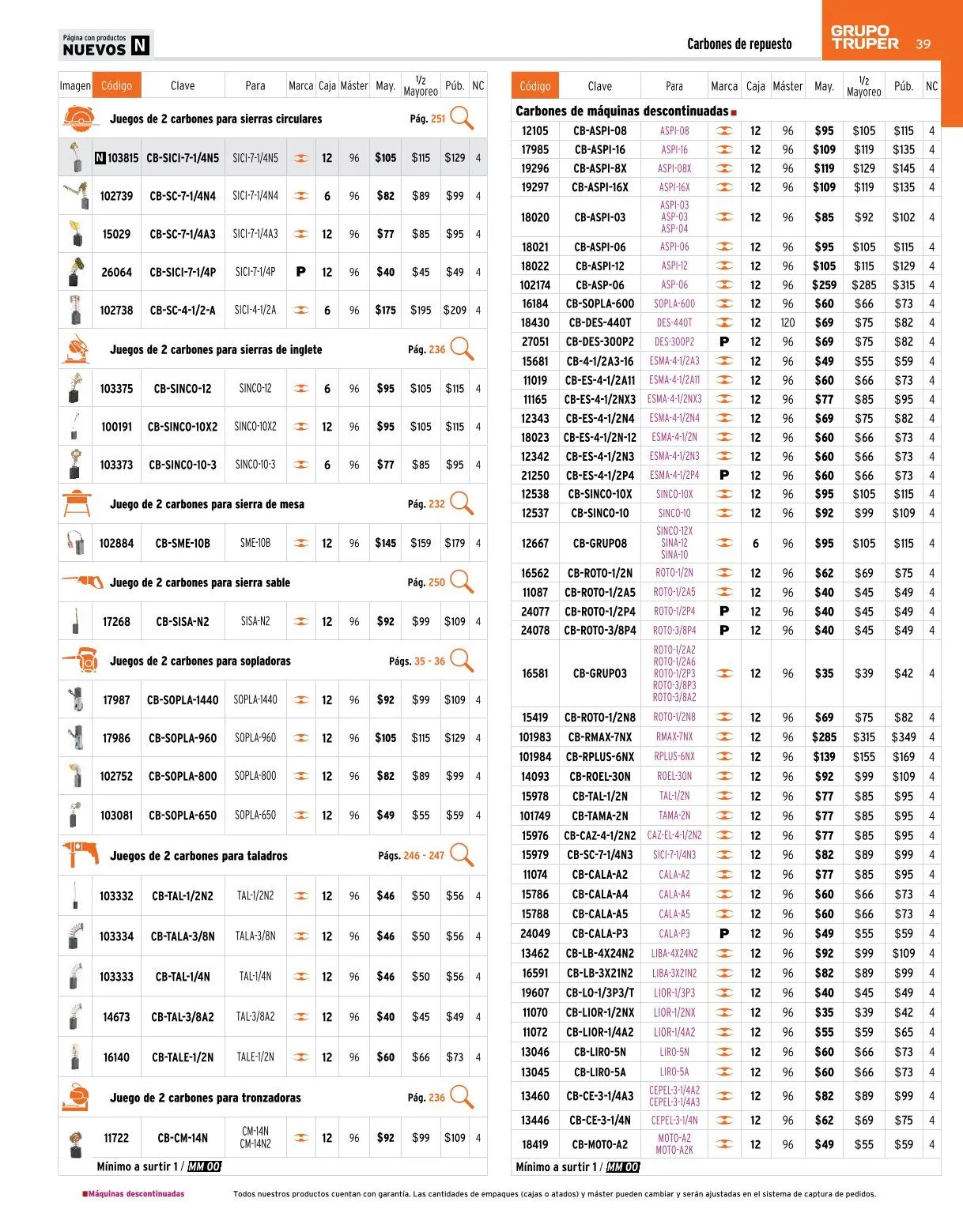 Catálogo de Truper catálogos y ofertas 20 de marzo al 30 de mayo 2026 - Pagina 39