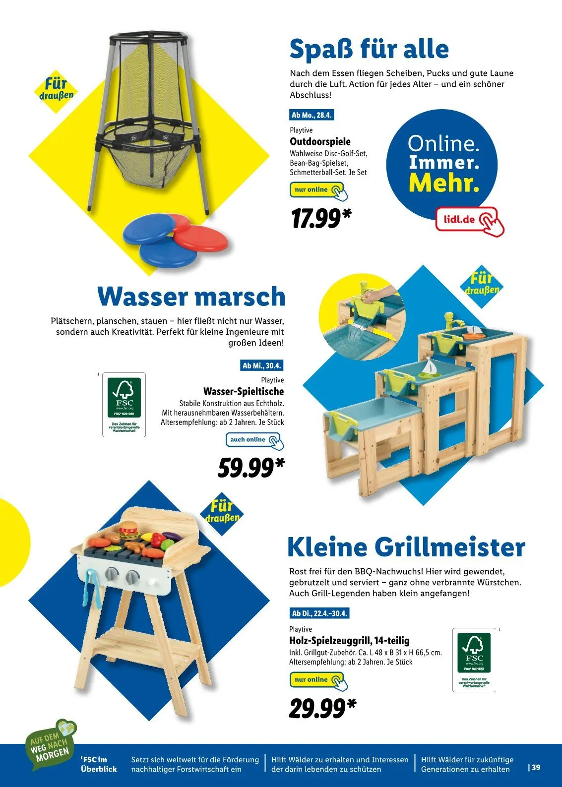 Lidl Prospekt von 27. April bis 18. Mai 2025 - Prospekt seite 39