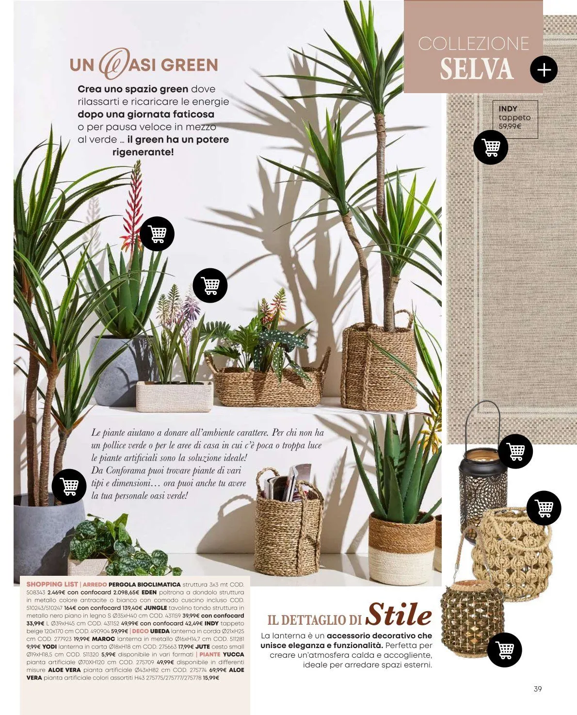 Conforama Volantini da 30 aprile a 18 maggio di 2025 - Pagina del volantino 39