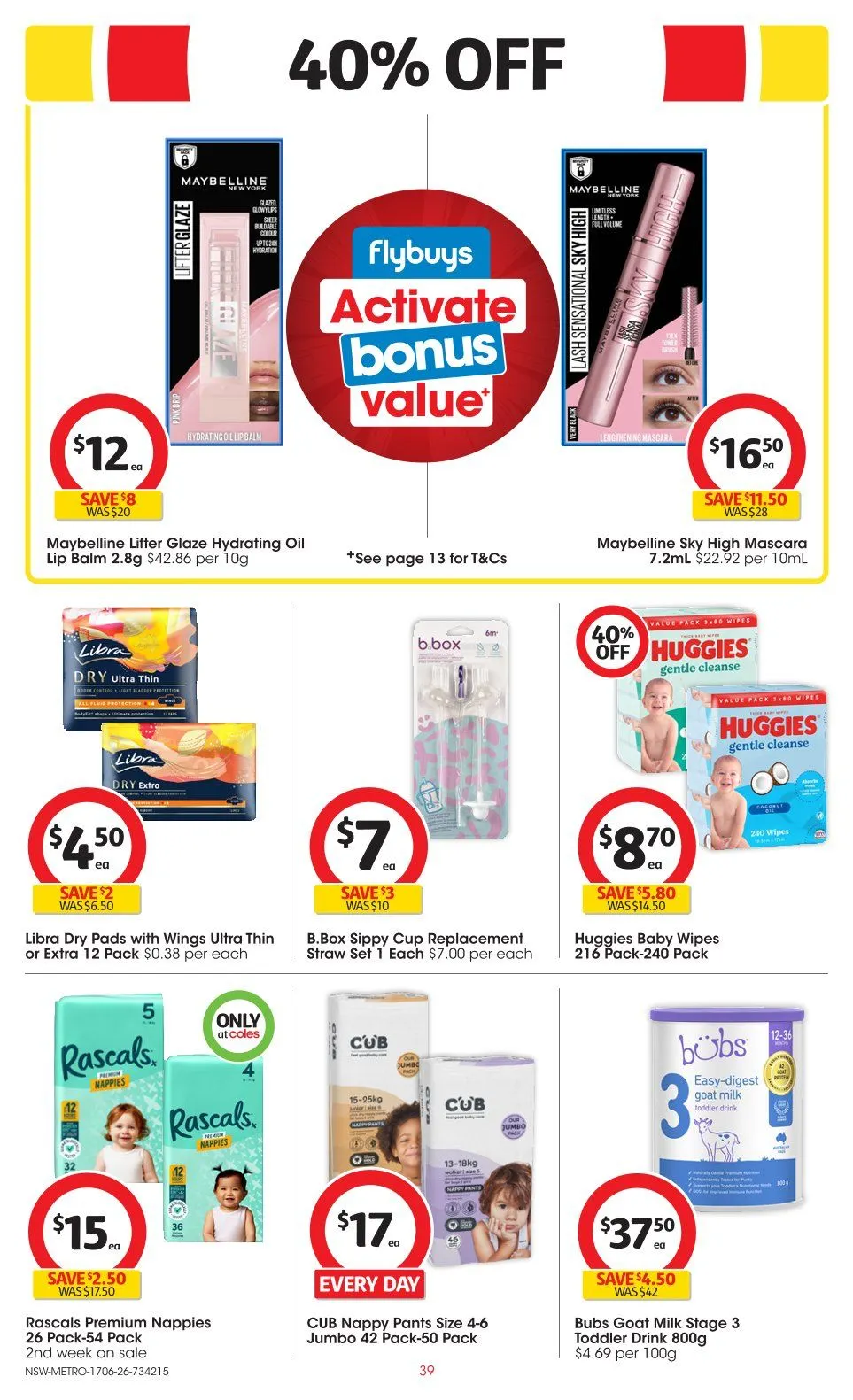 Coles catalogues - Catalogue valid from 17 June to 23 June 2026 - page 39