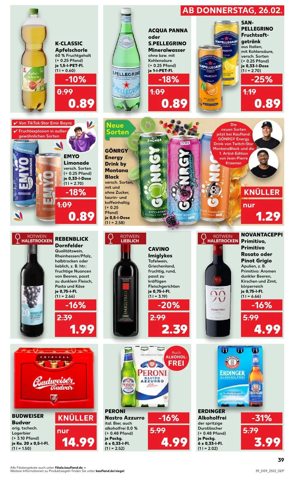 Kaufland Angebote von 27. Februar bis 4. März 2026 - Prospekt seite 39