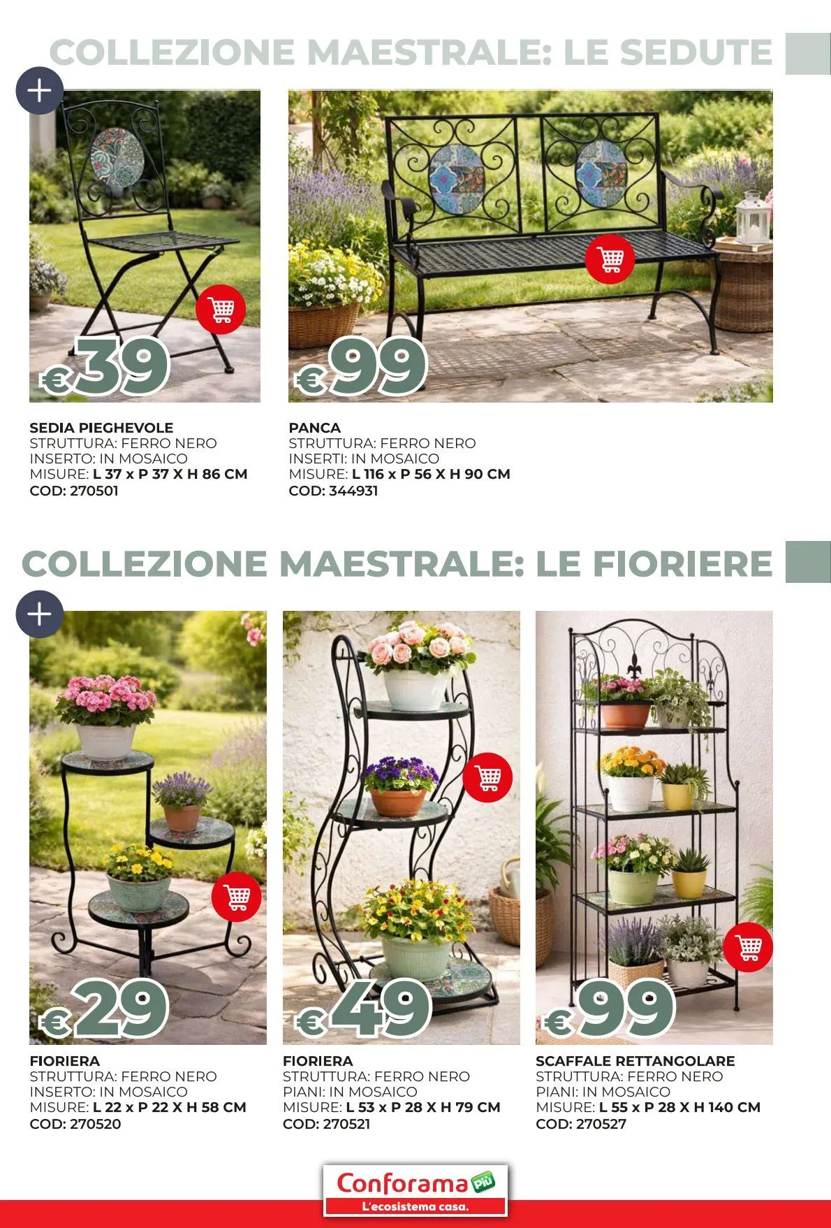Volantini Conforama da 25 marzo a 31 luglio di 2026 - Pagina del volantino 39