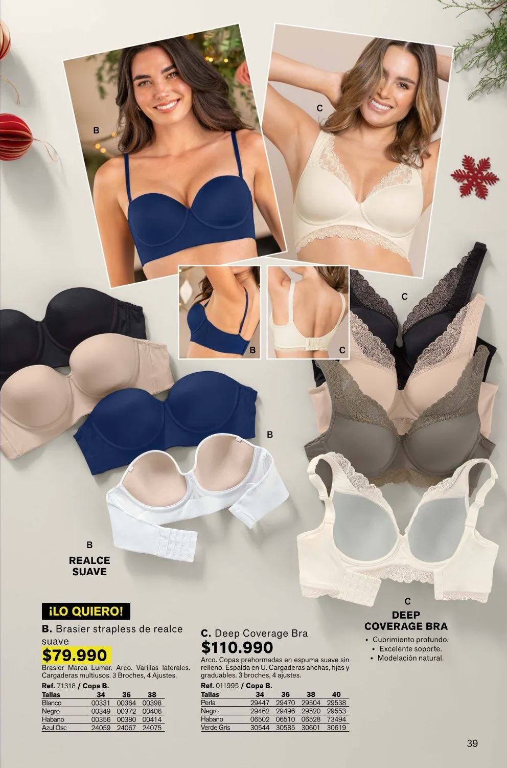 Catalogo de Leonisa Ofertas de Folletos 22 de noviembre al 31 de diciembre 2024 - Pag 39