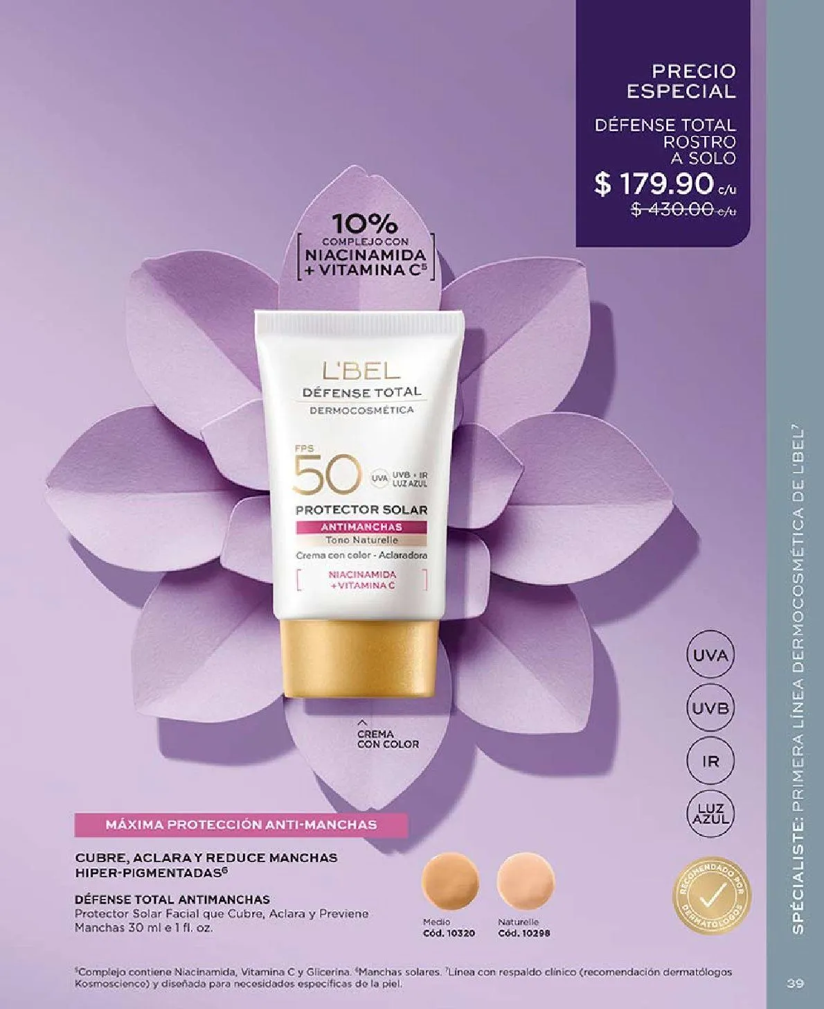 Catálogo de Catalogo L'Bel 1 de abril al 6 de mayo 2026 - Pagina 39