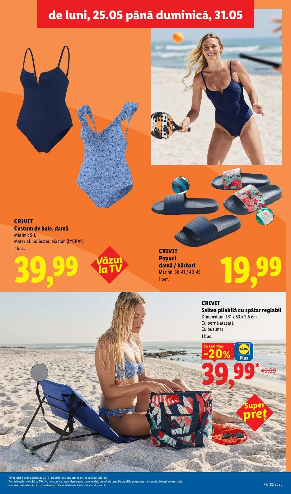 Catalog Lidl catalog de la 25 mai până la 31 mai 2026 - Revista Pagina 39