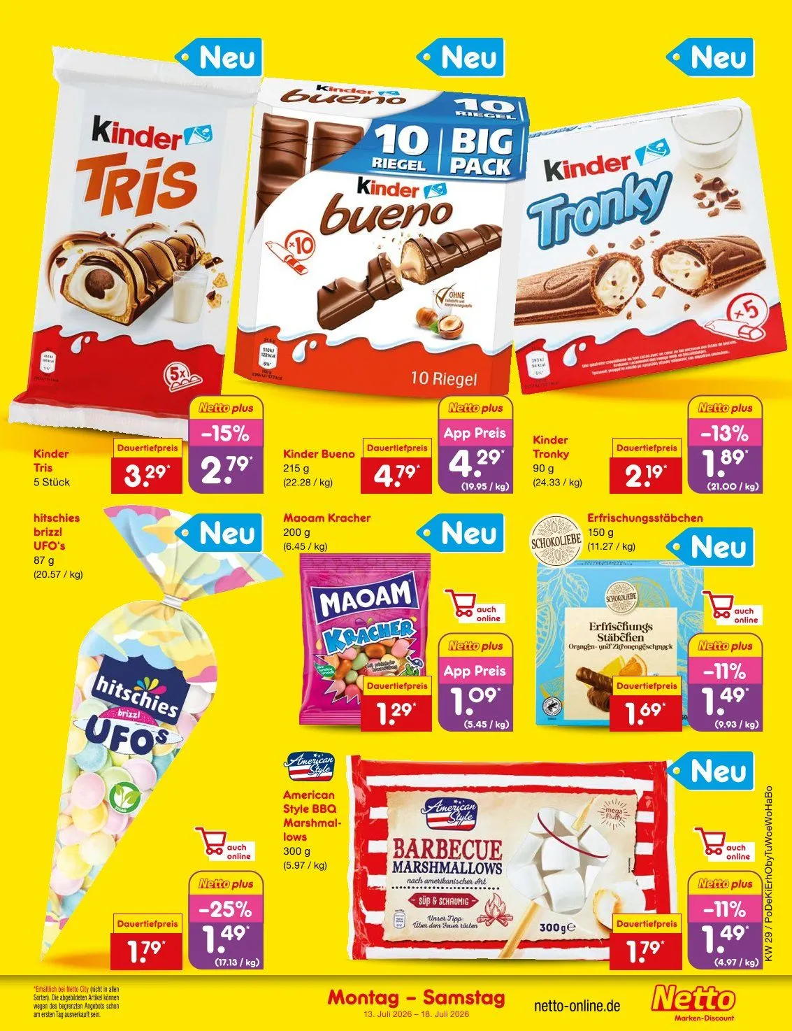 Netto Marken-Discount Folders van 13 juli tot 18 juli 2026 - Folder pagina 39