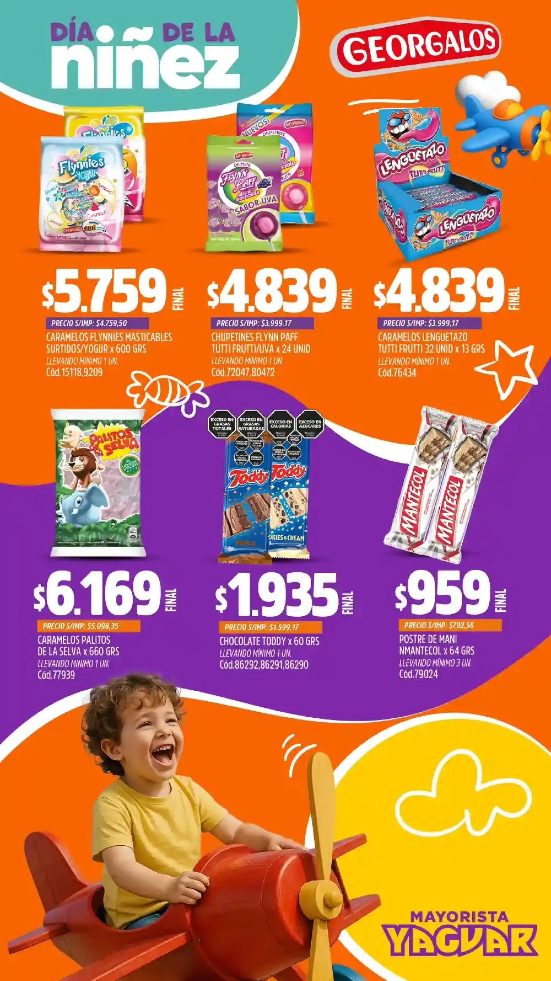 Ofertas de Ofertas Yaguar 4 de agosto al 10 de agosto 2025 - Página 42 del catálogo