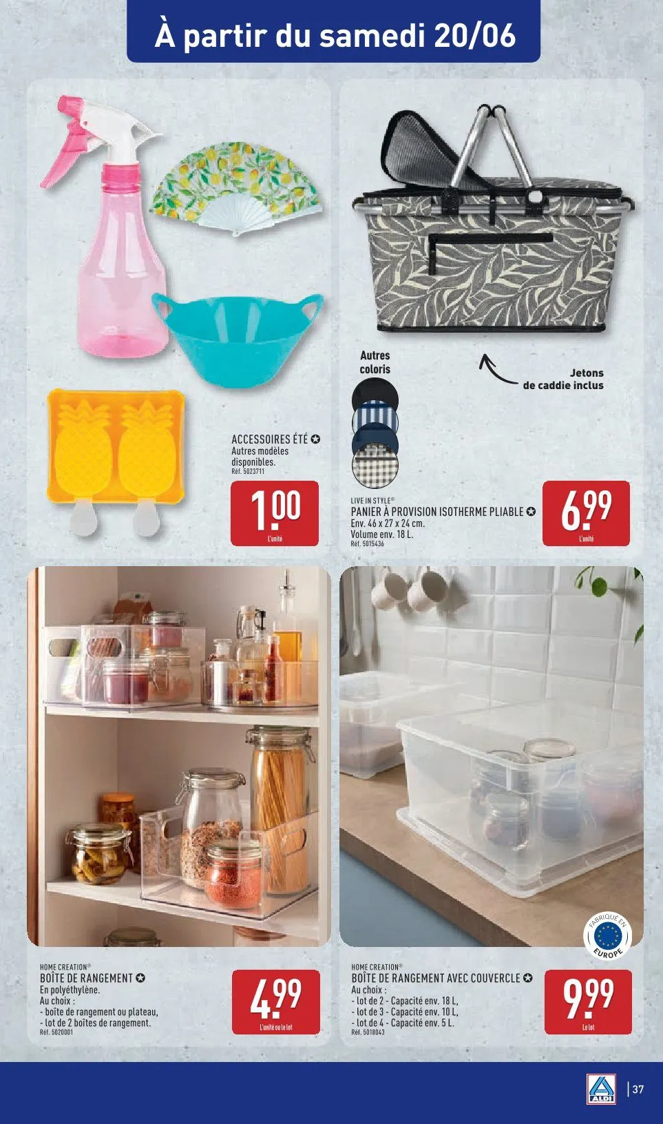Catalogues ALDI du 16 juin au 22 juin 2026 - Catalogue page 39
