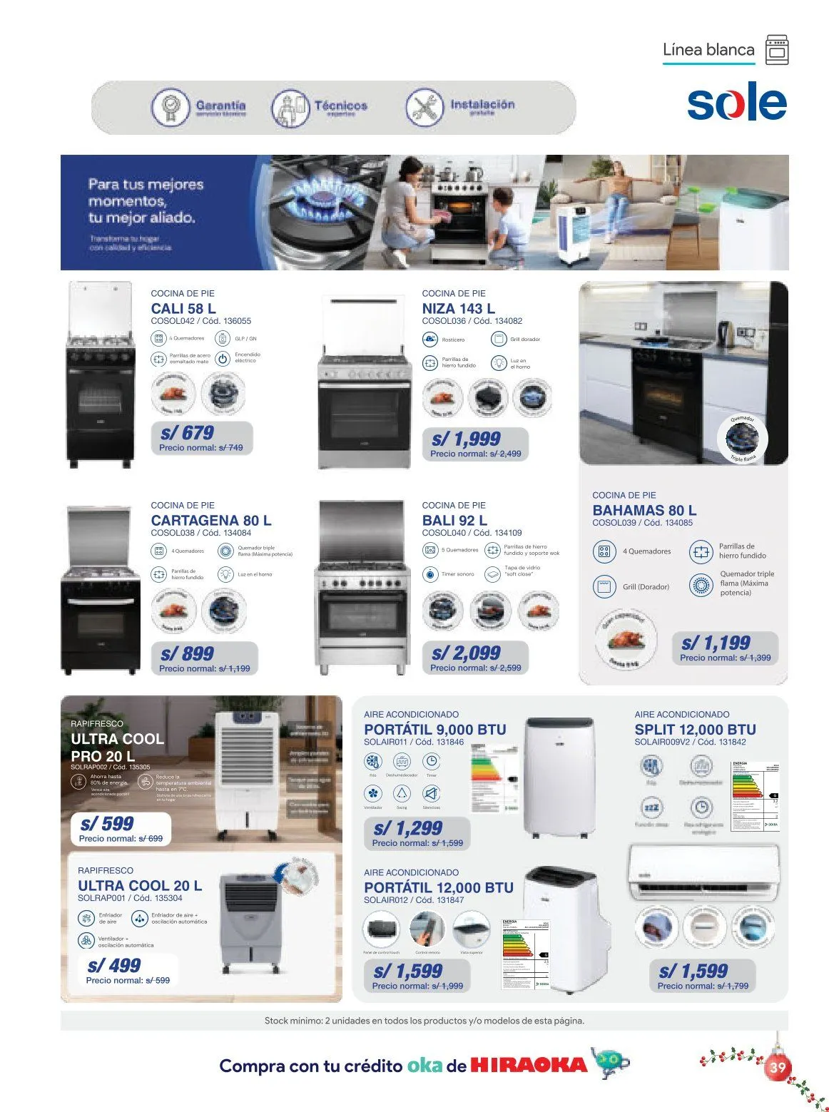 Catalogo de Hiraoka Ofertas 9 de diciembre al 31 de diciembre 2025 - Pag 39