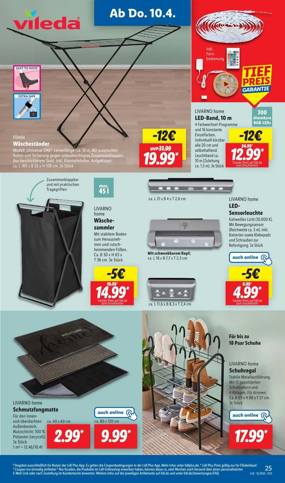 Lidl Prospekt von 7. April bis 12. April 2025 - Prospekt seite 39