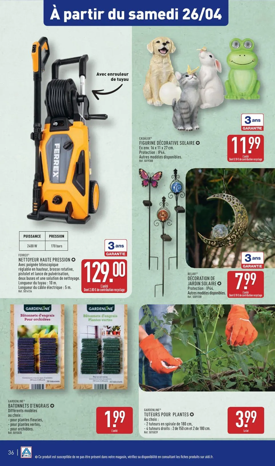 ALDI Promos du 23 avril au 28 avril 2025 - Catalogue page 39