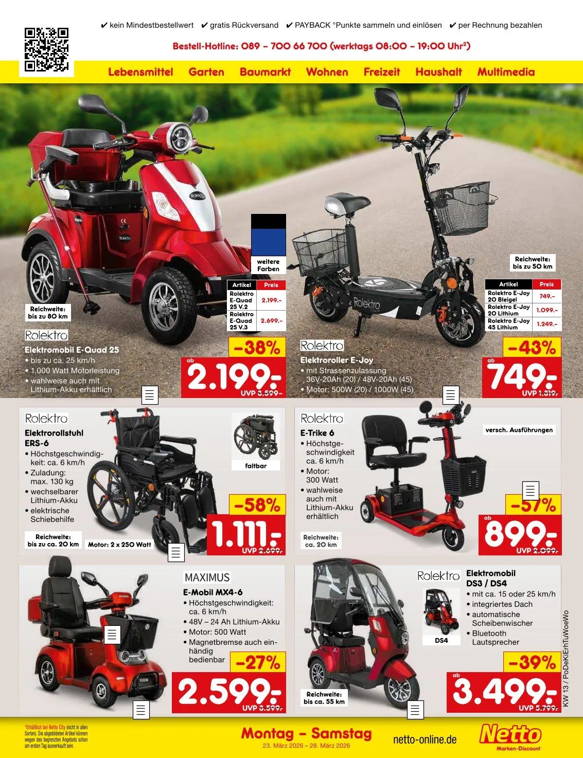 Netto Marken-Discount Prospekte von 23. März bis 28. März 2026 - Prospekt seite 39