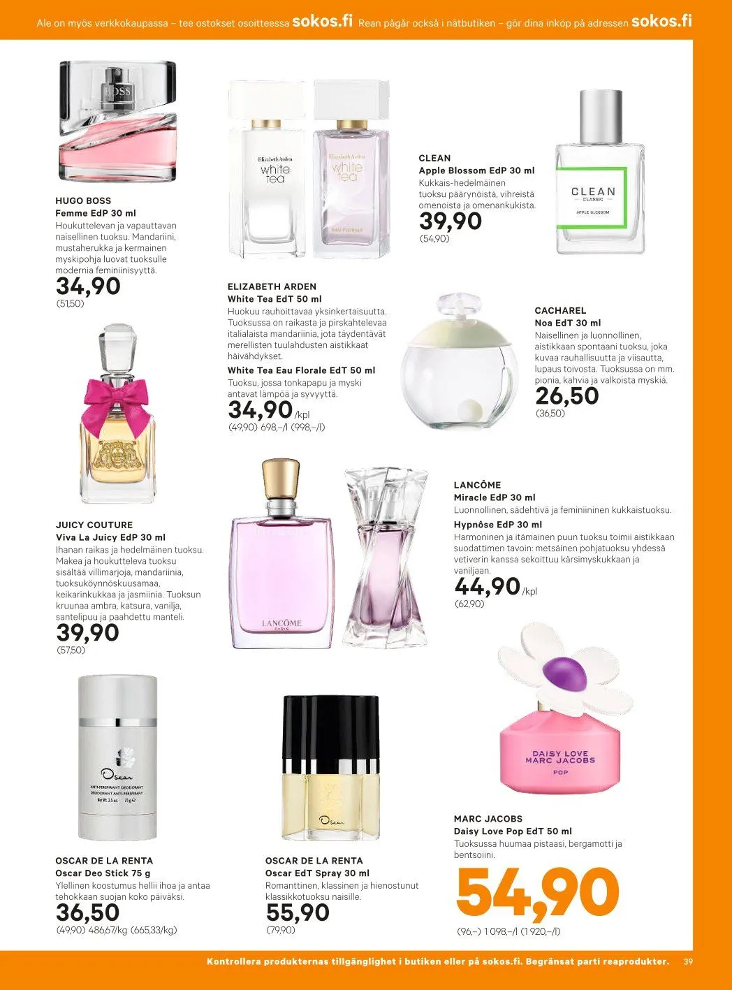Sokos Tarjoukset voimassa alkaen 8. tammikuuta - 19. tammikuuta 2025 - Tarjouslehti sivu 39