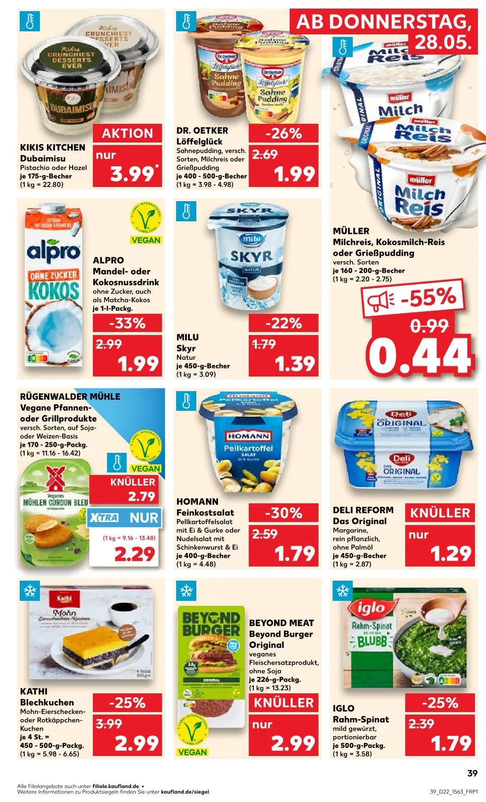 Kaufland Prospekte von 28. Mai bis 3. Juni 2026 - Prospekt seite 39