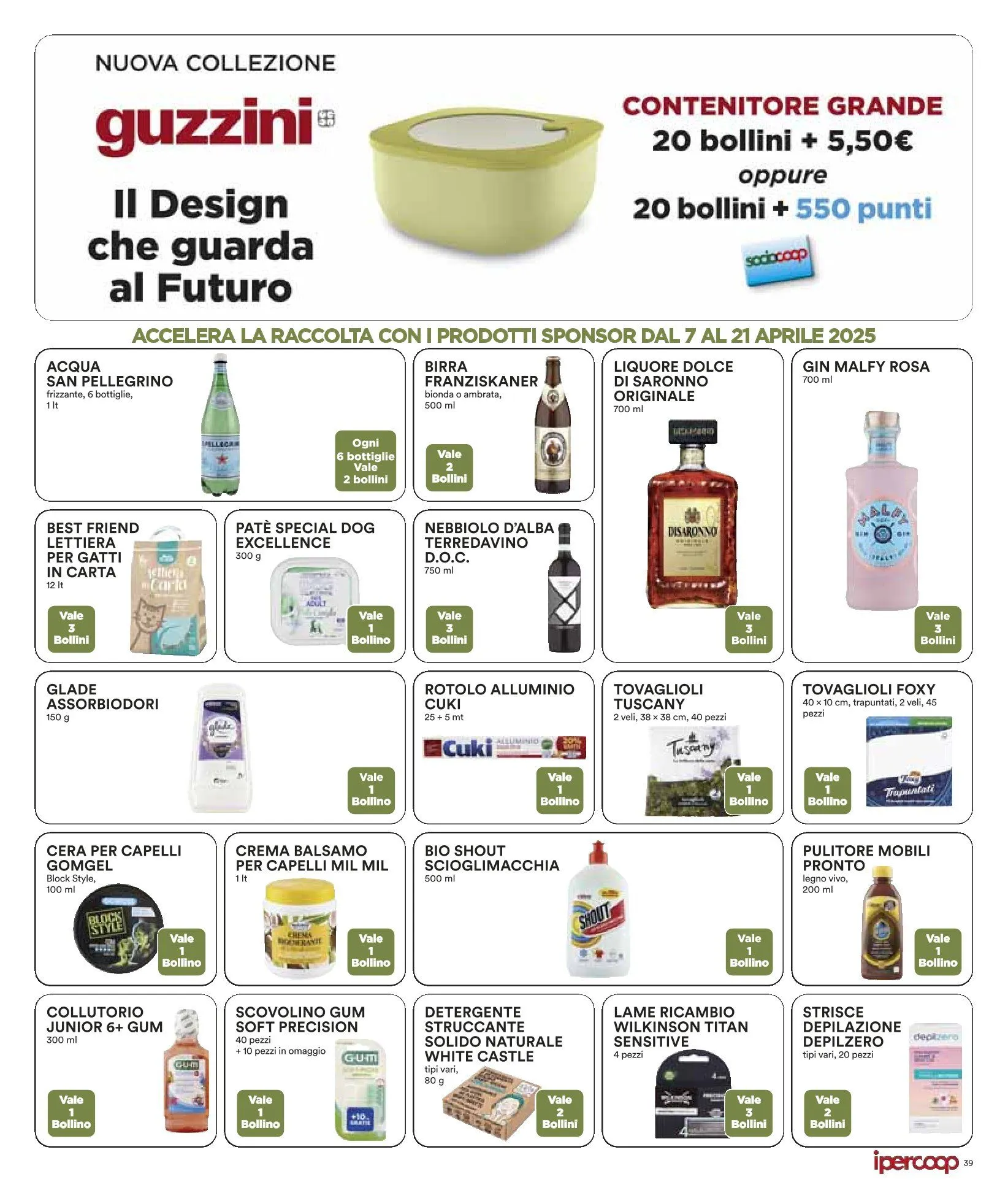 Ipercoop Volantino da 7 aprile a 21 aprile di 2025 - Pagina del volantino 39
