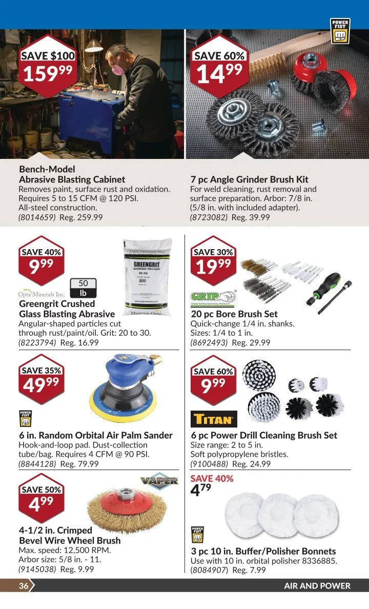 Princess Auto Sales from March 25 to April 6 2025 - flyer page 34