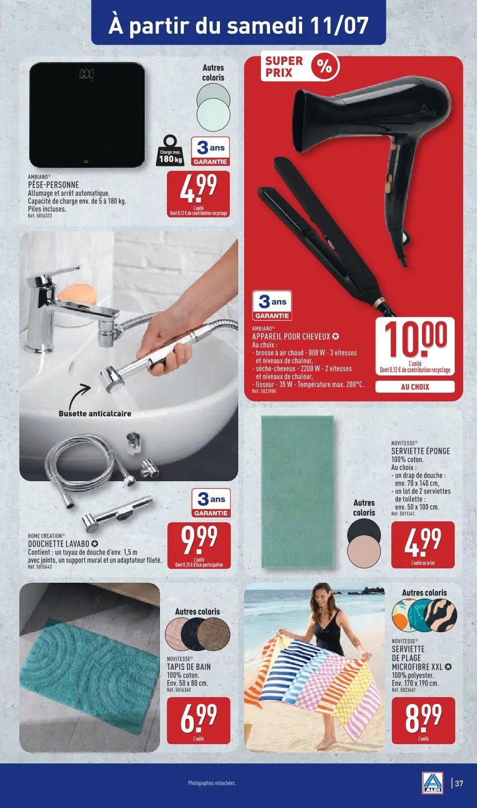 Catalogues ALDI du 7 juillet au 13 juillet 2026 - Catalogue page 39