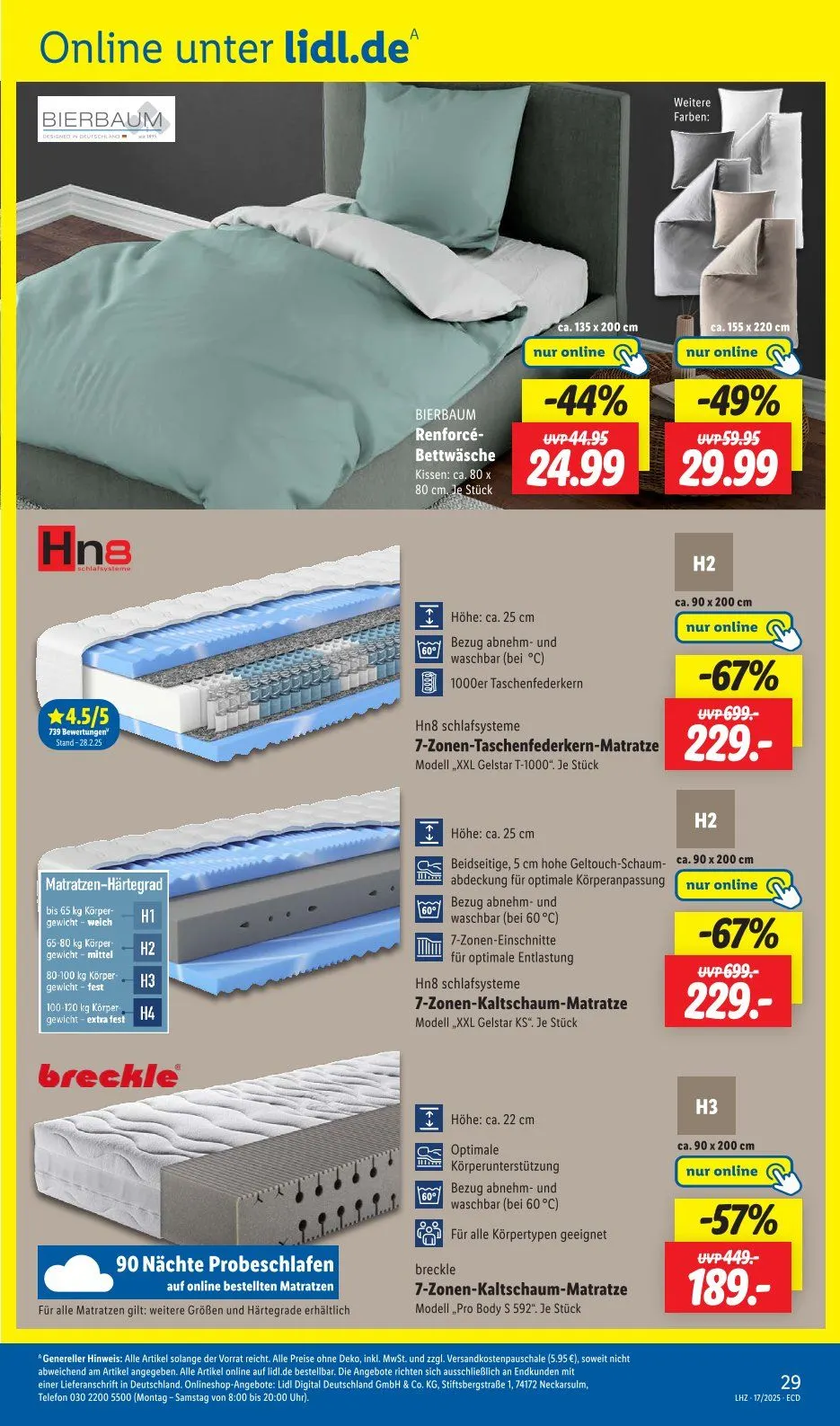 Lidl Angebote von 22. April bis 26. April 2025 - Prospekt seite 39