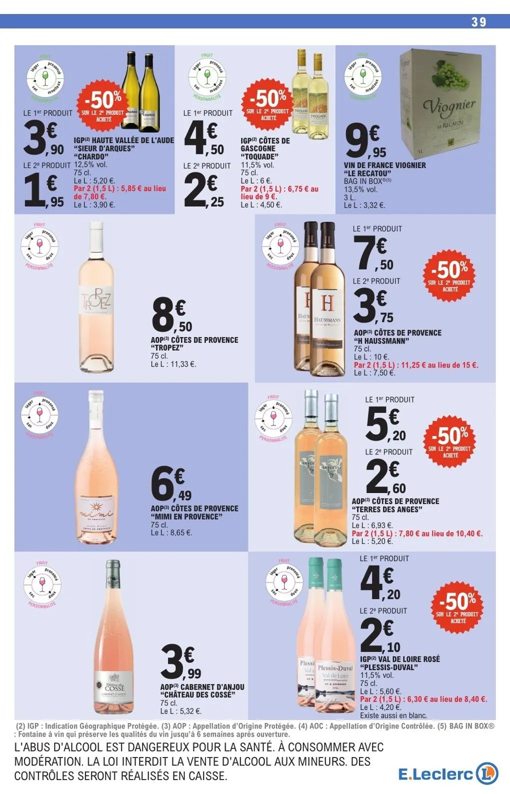 Catalogues E.Leclerc du 16 juin au 20 juin 2026 - Catalogue page 39