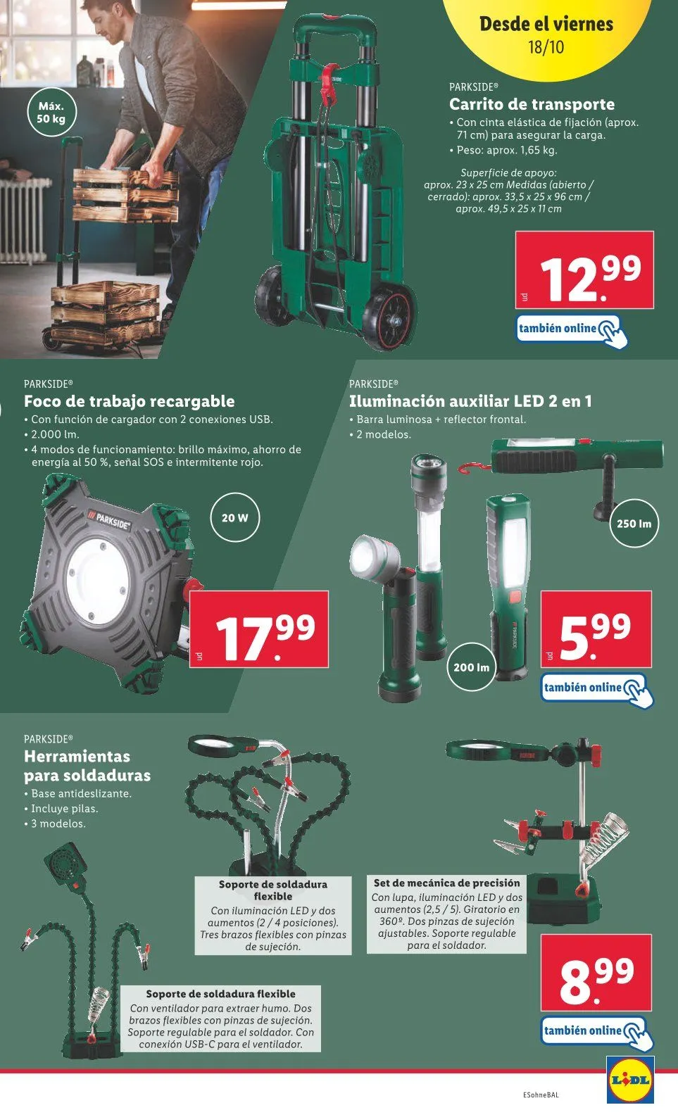 Catálogo de Lidl Ofertas 14 de octubre al 20 de octubre 2024 - Página 39