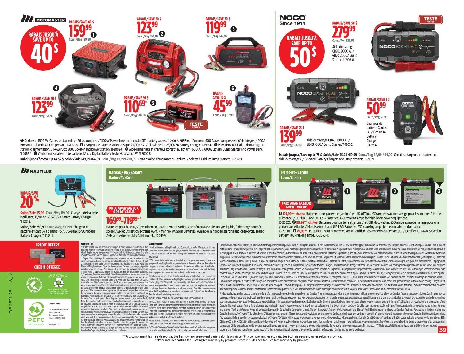 Canadian Tire Sales from May 22 to May 28 2026 - flyer page 39