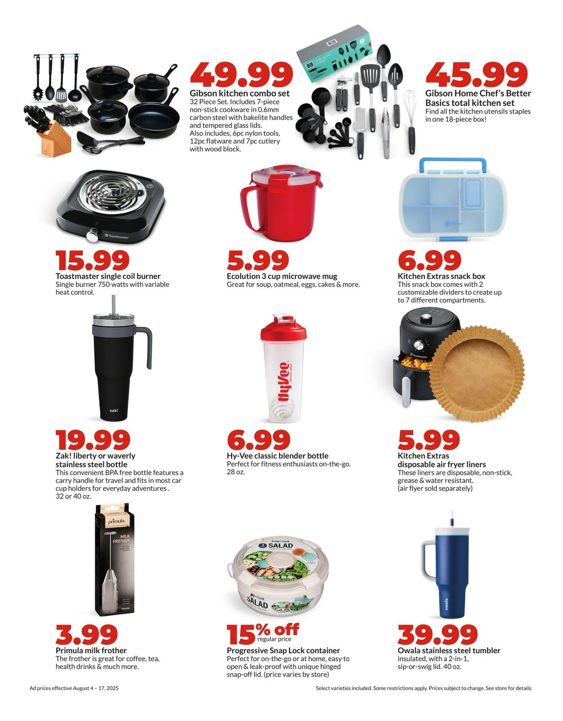Weekly ad HyVee Sales from August 4 to August 11 2025 - Page 34