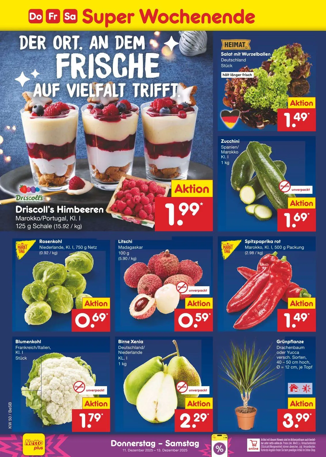 Netto Marken-Discount Angebote von 8. Dezember bis 13. Dezember 2025 - Prospekt seite 38