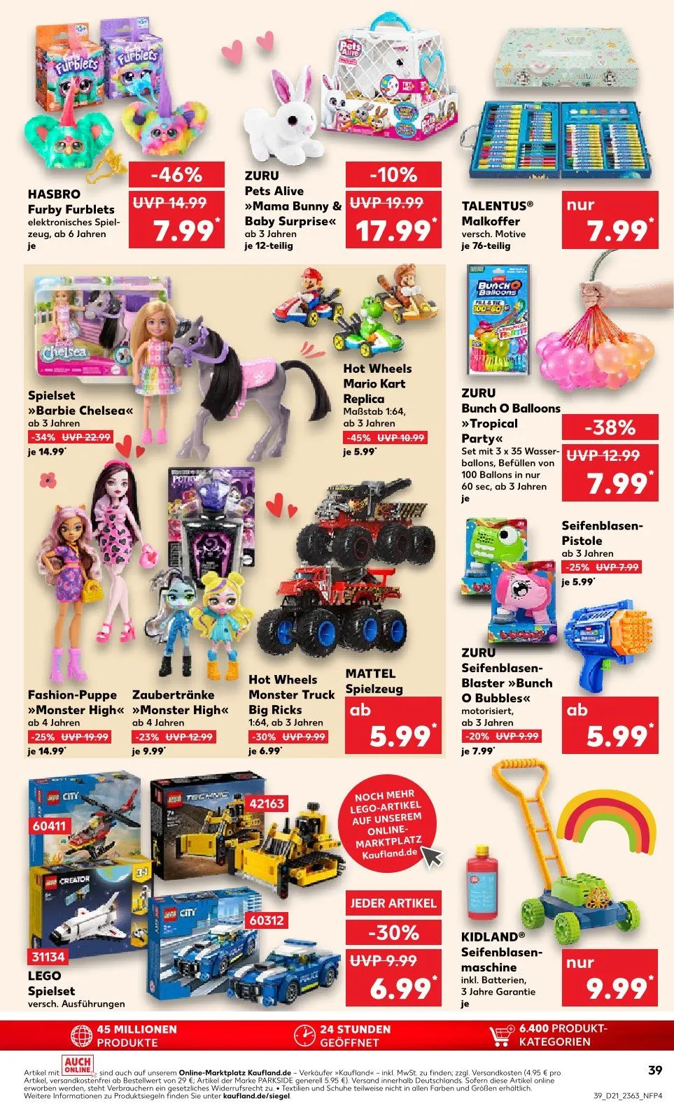 Kaufland Prospekt von 22. Mai bis 28. Mai 2025 - Prospekt seite 39