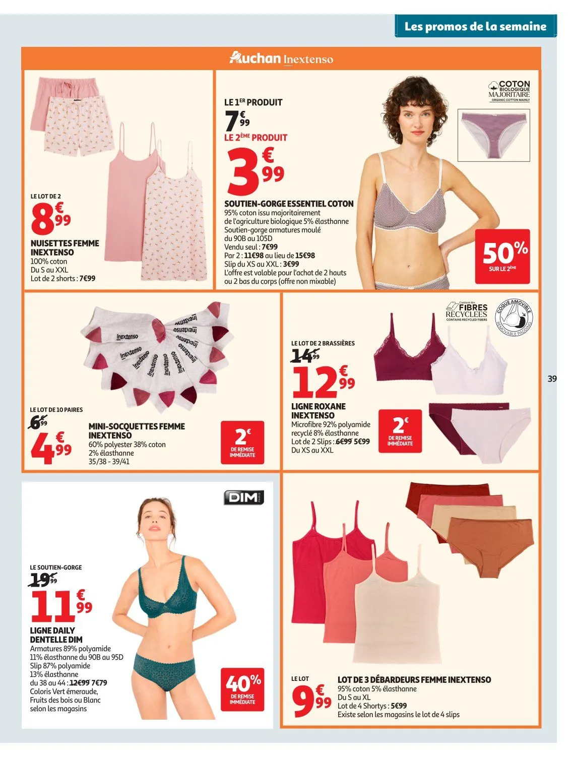 Catalogues Auchan du 28 juillet au 8 août 2026 - Catalogue page 39