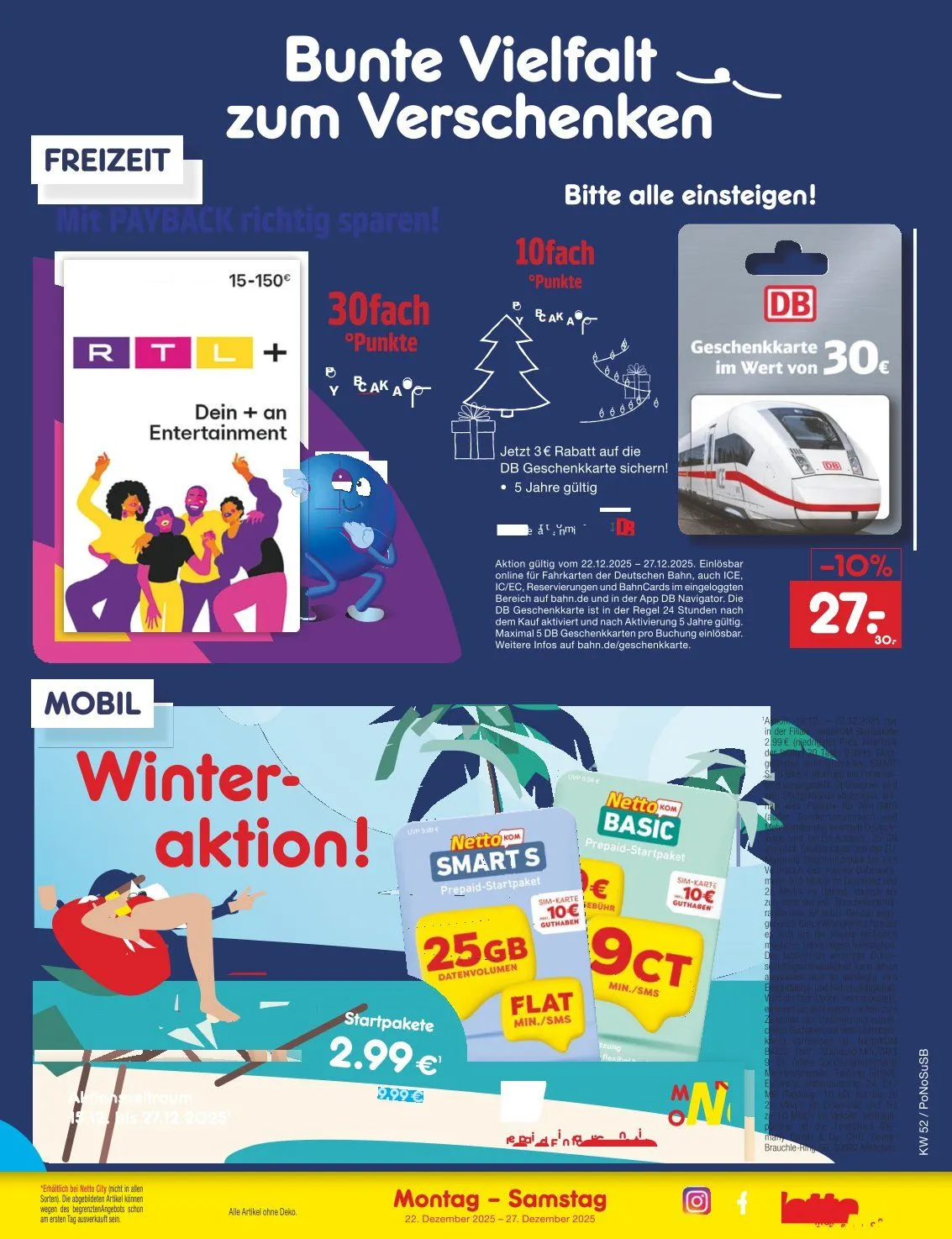  Netto Marken-Discount Angebote von 22. Dezember bis 27. Dezember 2025 - Prospekt seite 39