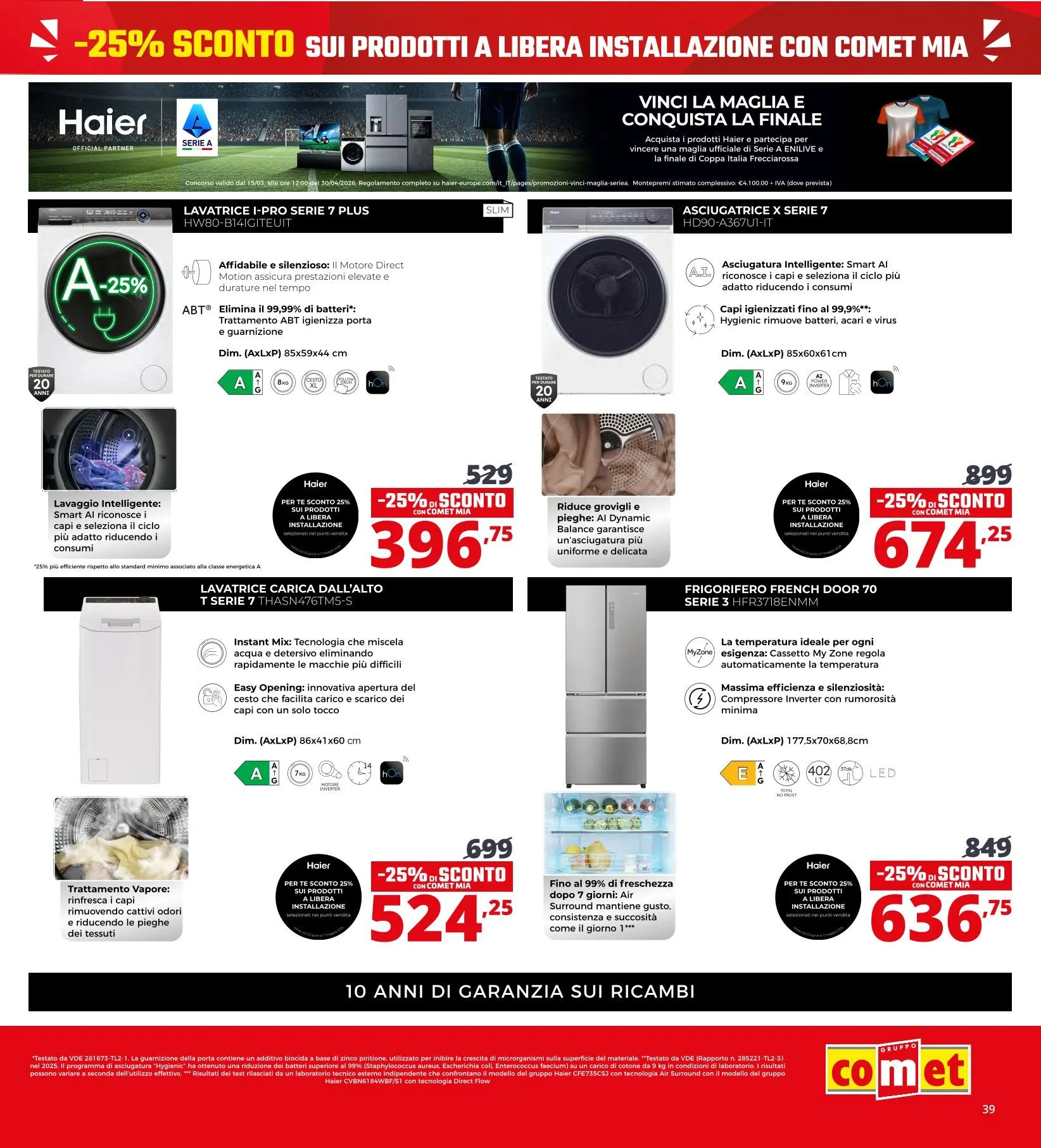  Volantini Comet da 24 aprile a 7 maggio di 2026 - Pagina del volantino 39