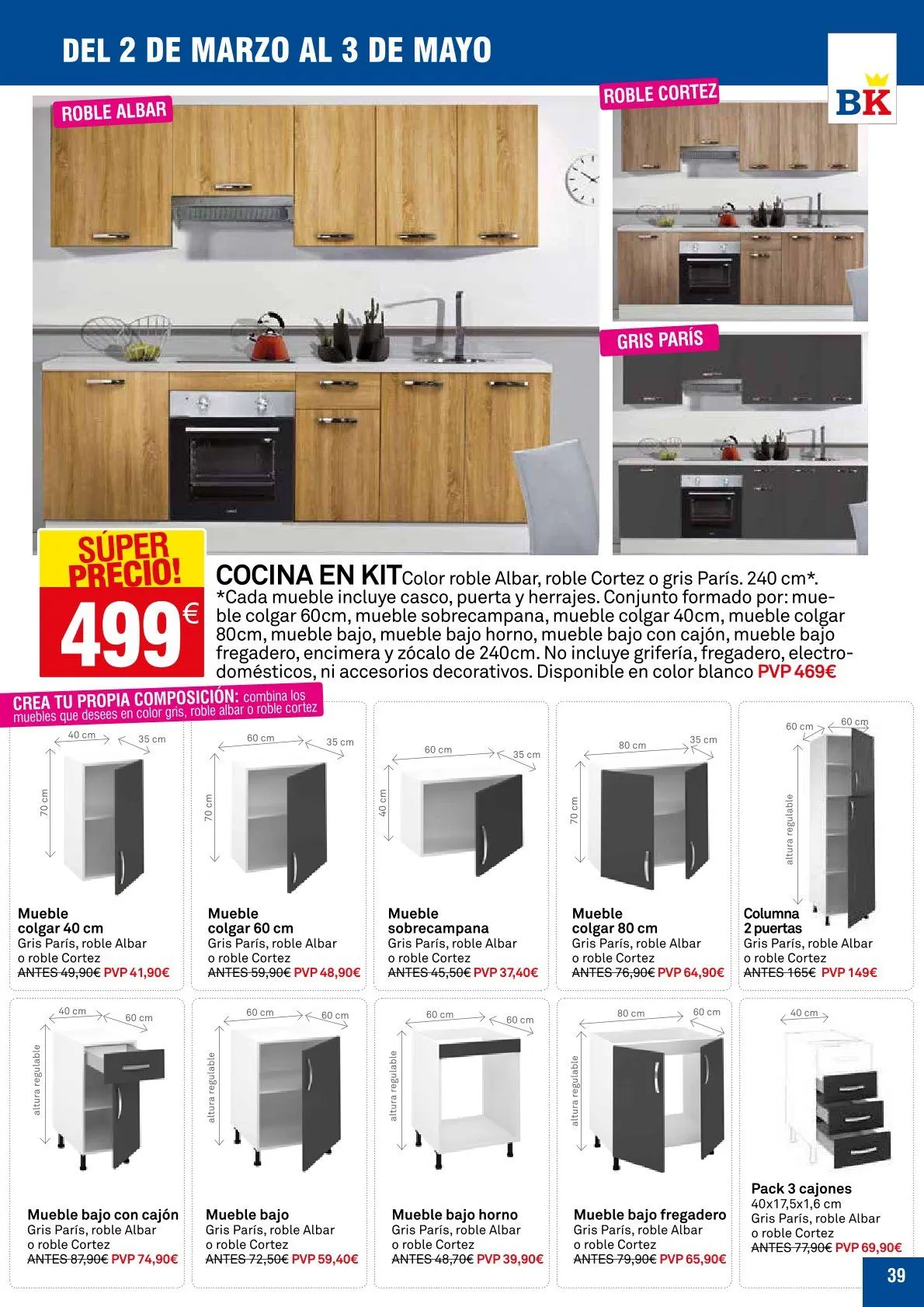 Catálogo de Bricoking Ofertas 2 de marzo al 3 de marzo 2026 - Página 39