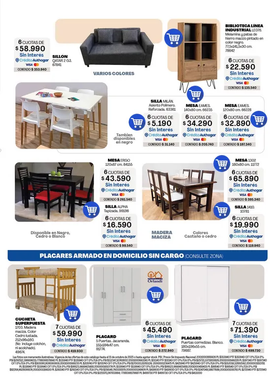 Ofertas de Ofertas Authogar - Últimos catálogos 2 de octubre al 3 de noviembre 2025 - Página 39 del catálogo