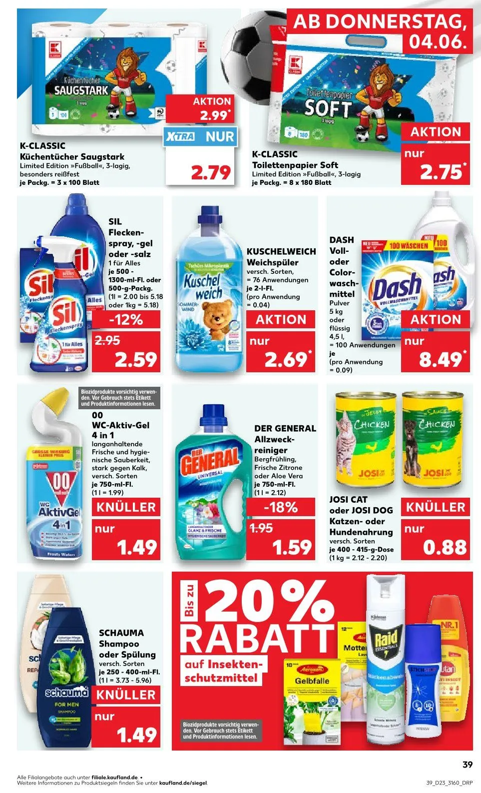 Online-Prospekte von 4. Juni bis 10. Juni 2026 - Prospekt seite 39