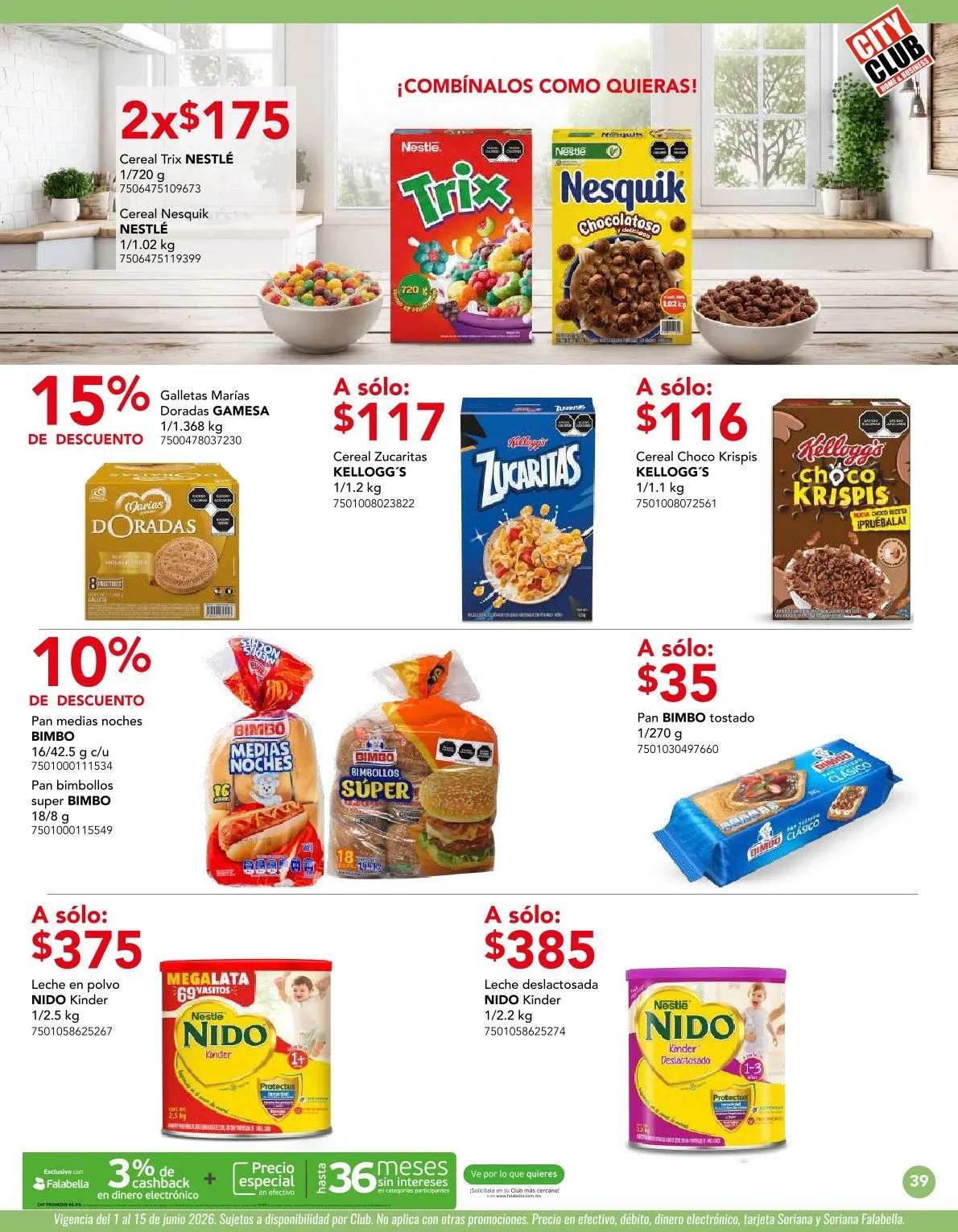 Catálogo de City Club Ofertas 1 de junio al 30 de junio 2026 - Pagina 39