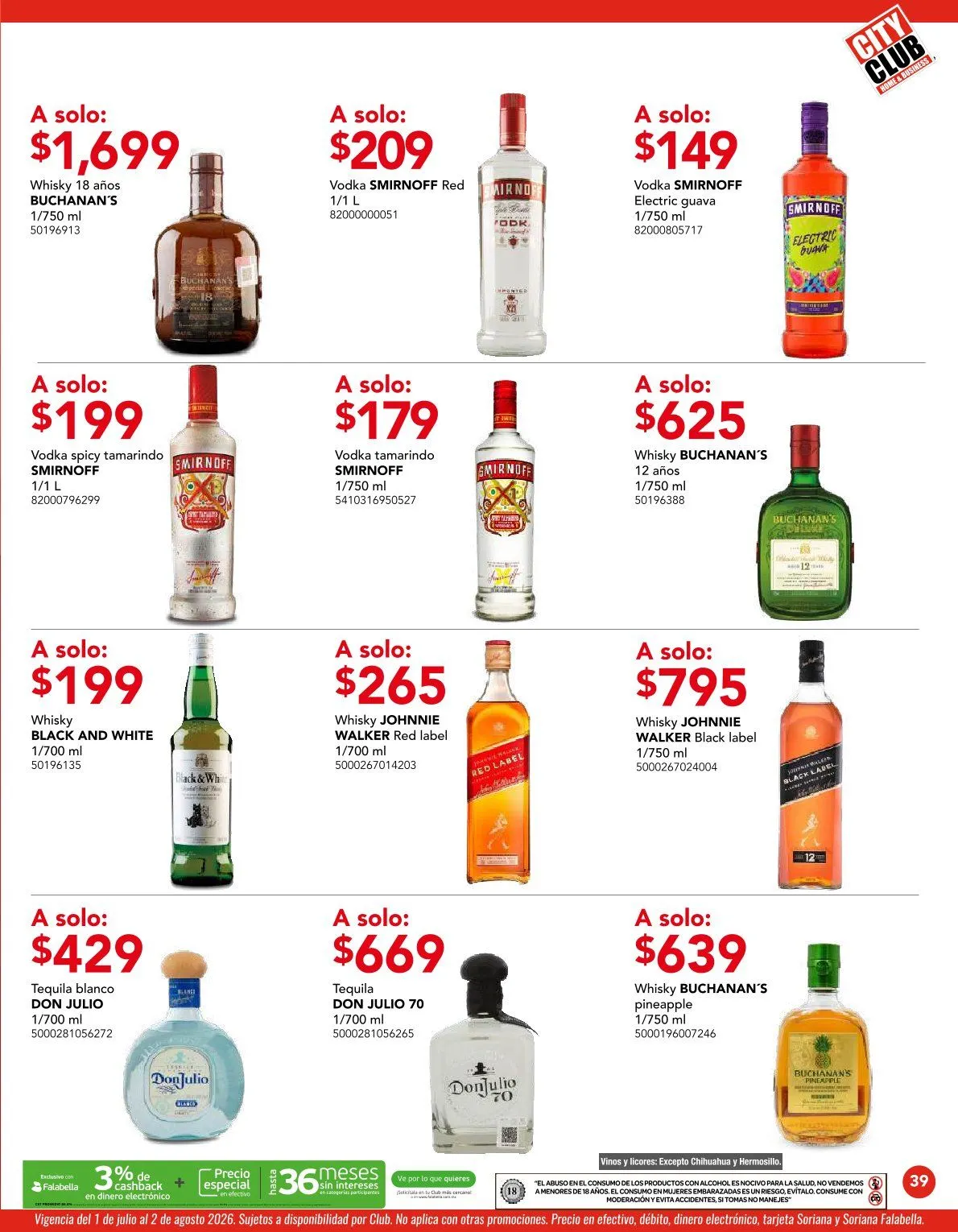 Catálogo de City Club Ofertas 1 de julio al 31 de julio 2026 - Pagina 39