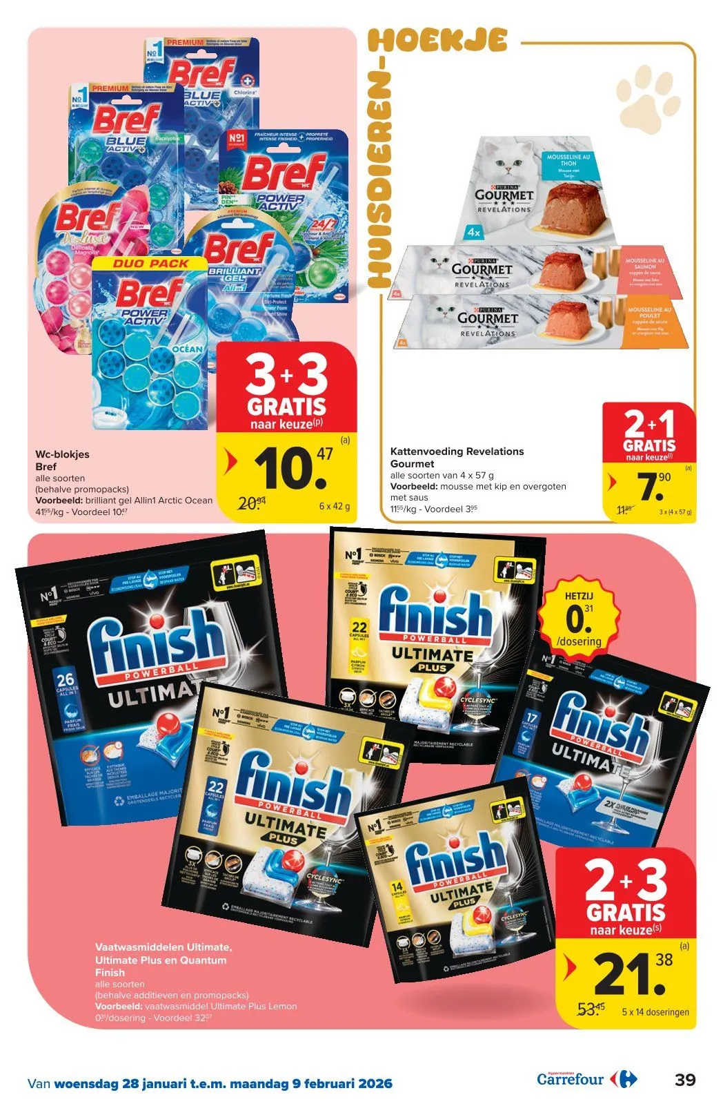 Carrefour folder van 28 januari tot 9 februari 2026 - folder pagina 39