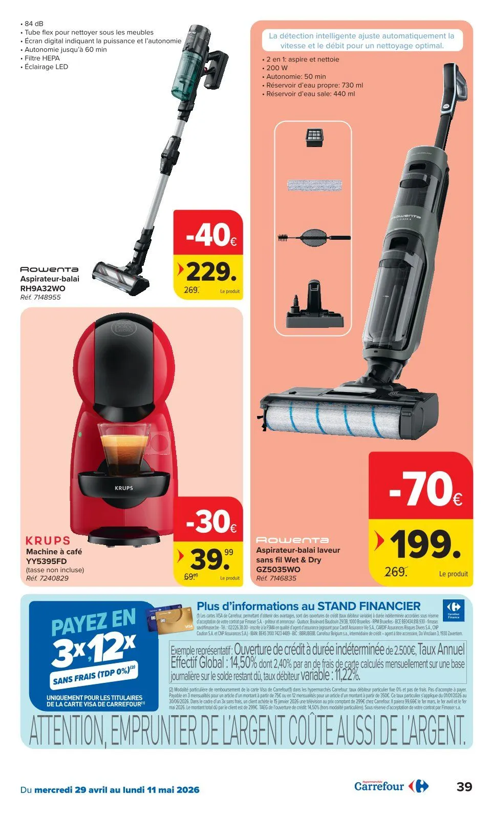 Carrefour folders van 29 april tot 11 mei 2026 - folder pagina 39