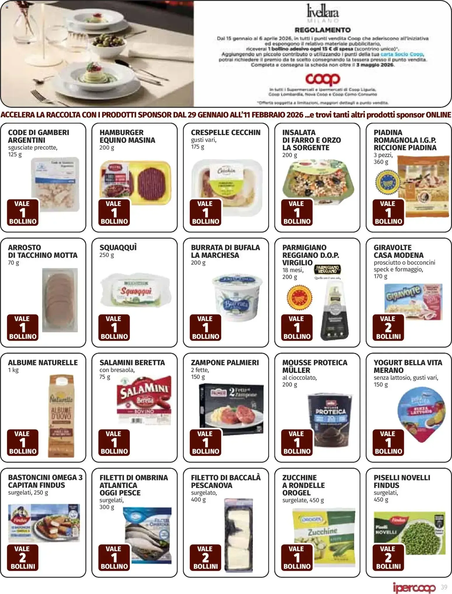 Offerte Ipercoop da 29 gennaio a 11 febbraio di 2026 - Pagina del volantino 39