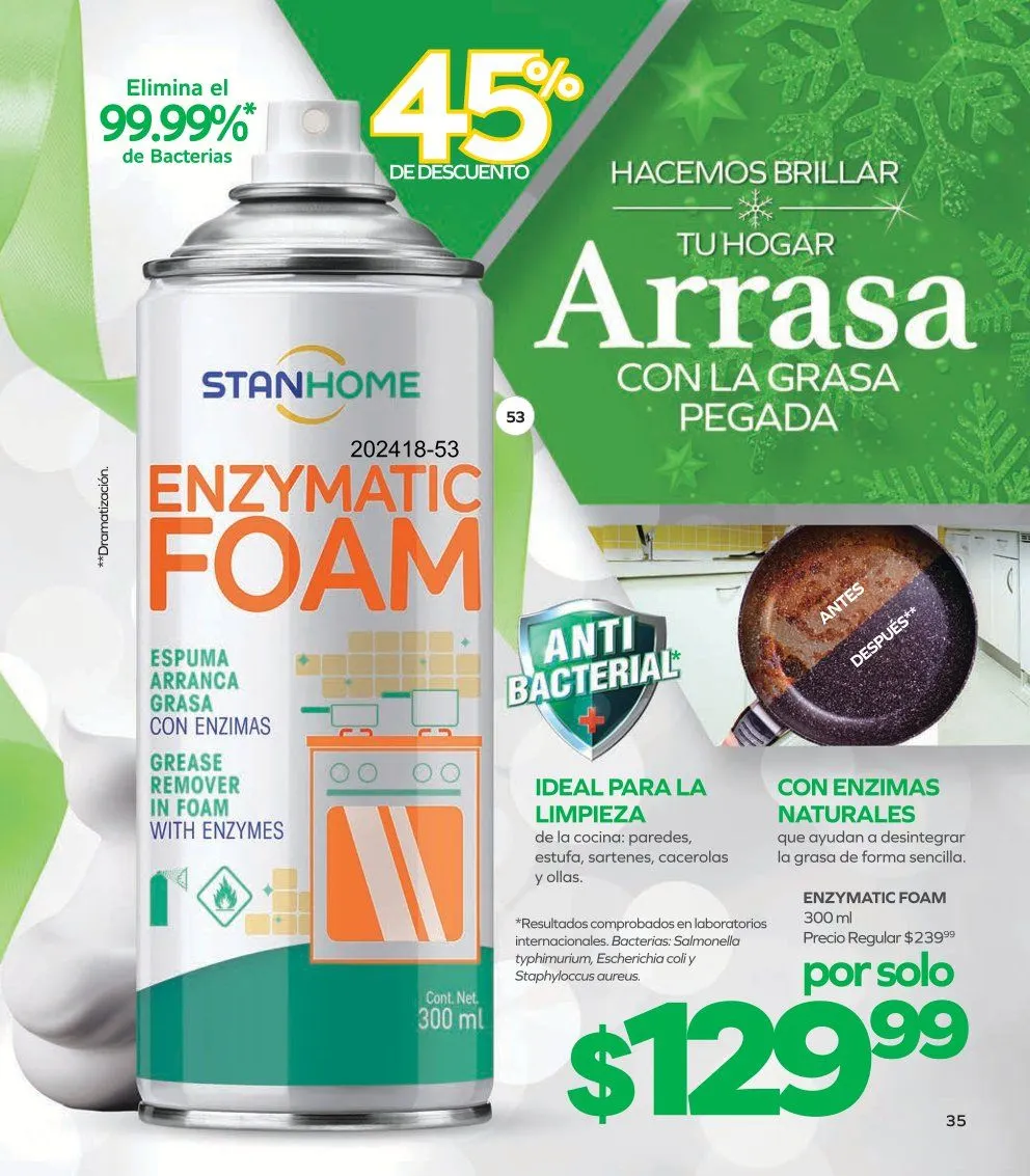 Catálogo de Stanhome Ofertas de Folletos 25 de noviembre al 12 de diciembre 2024 - Pagina 39