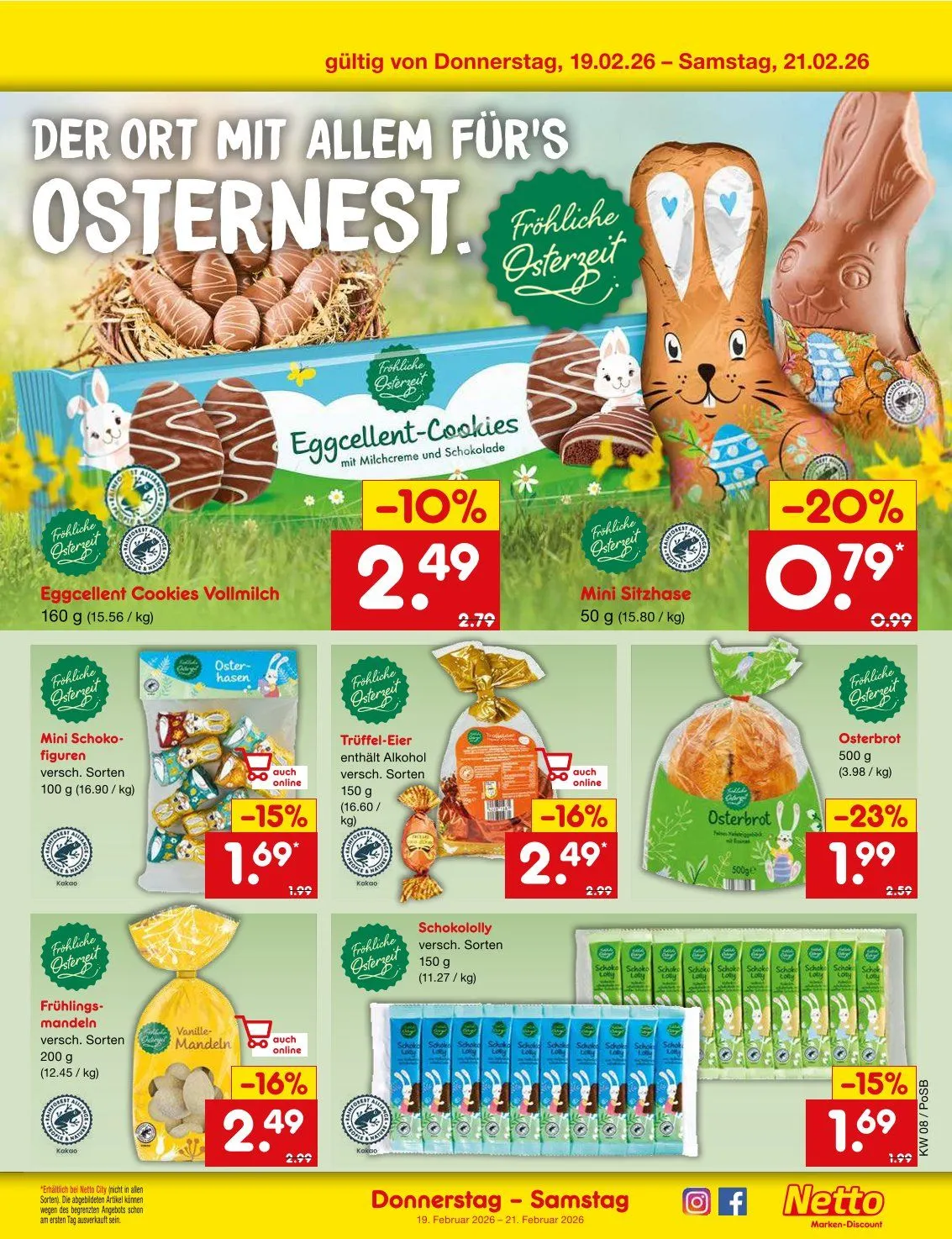 Netto Marken-Discount Angebote von 16. Februar bis 21. Februar 2026 - Prospekt seite 39