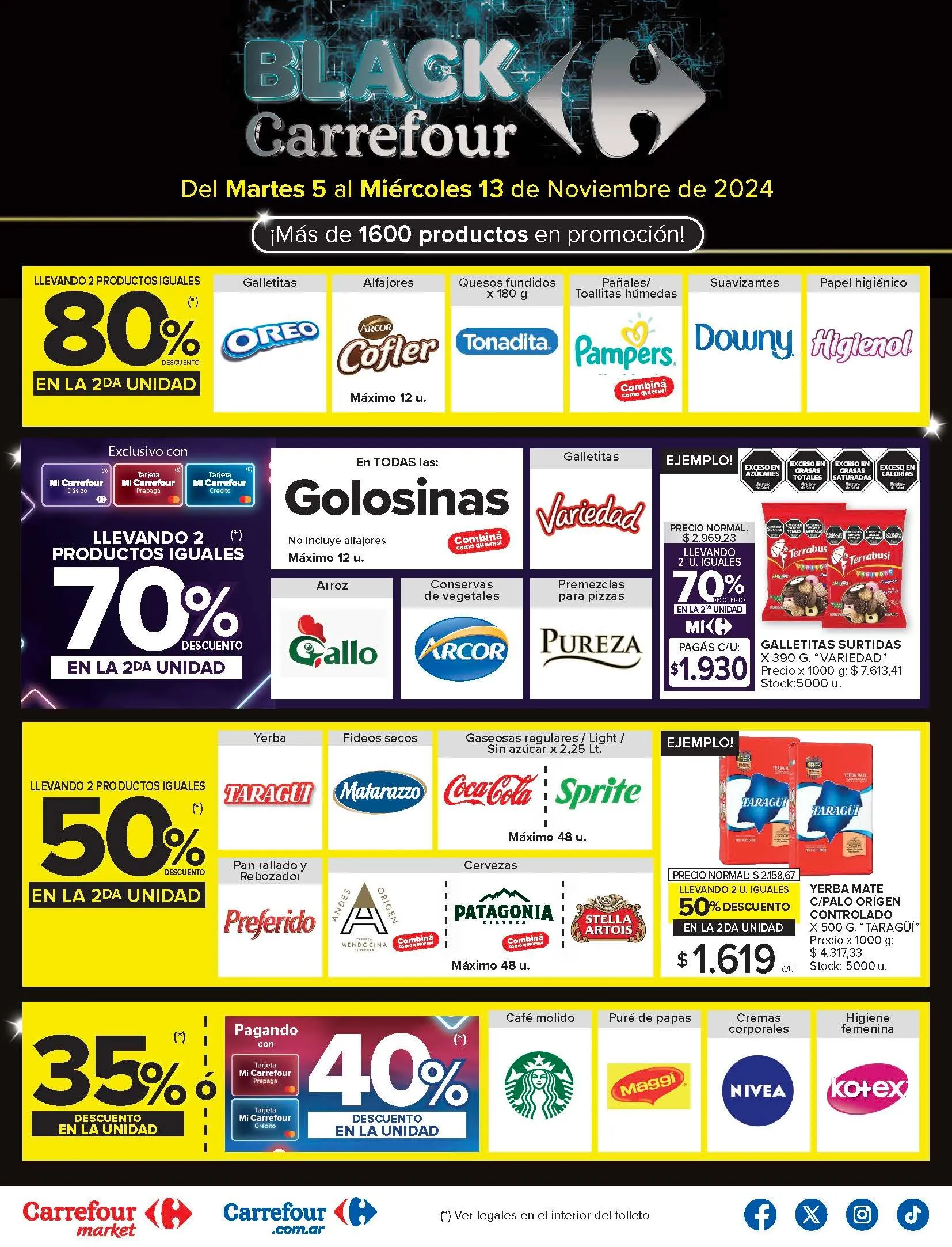 Ofertas de Black Carrefour 11 de noviembre al 13 de noviembre 2024 - Página 1 del catálogo