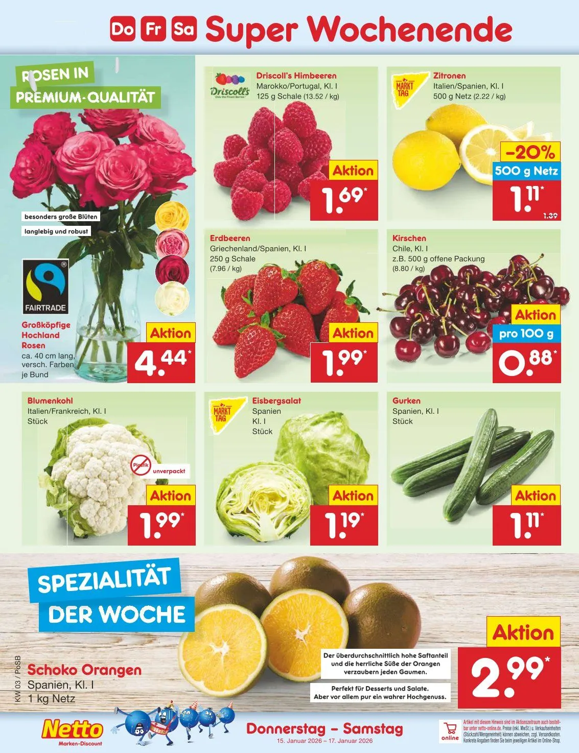 Netto Marken-Discount Angebote von 12. Januar bis 17. Januar 2026 - Prospekt seite 40