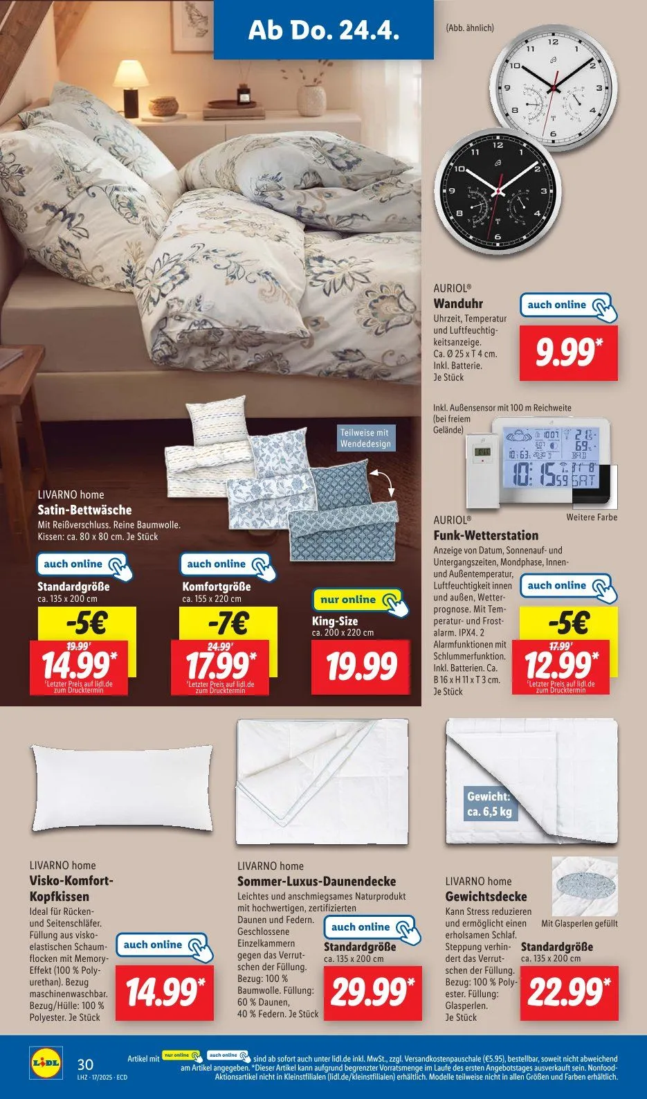 Lidl Angebote von 22. April bis 26. April 2025 - Prospekt seite 40