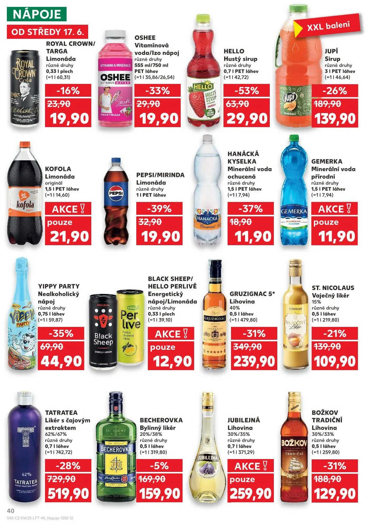 Nabídky od Kaufland - 17. června 23. června 2026 - Page 40
